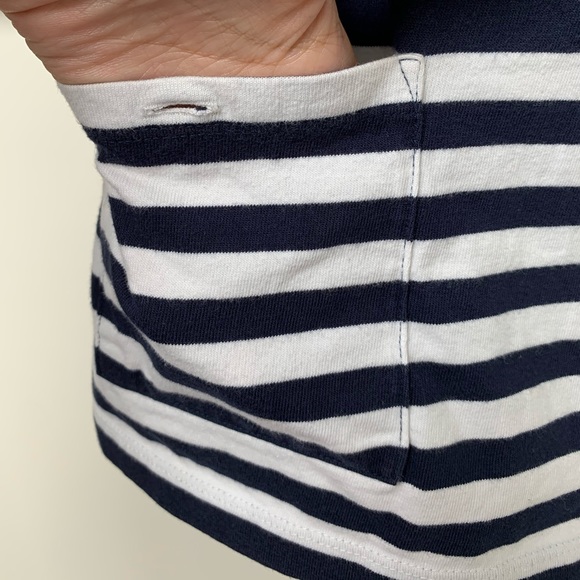 Tommy Hilfiger boat neck 3/4 sleeves striped tunic - Picture 2 of 7